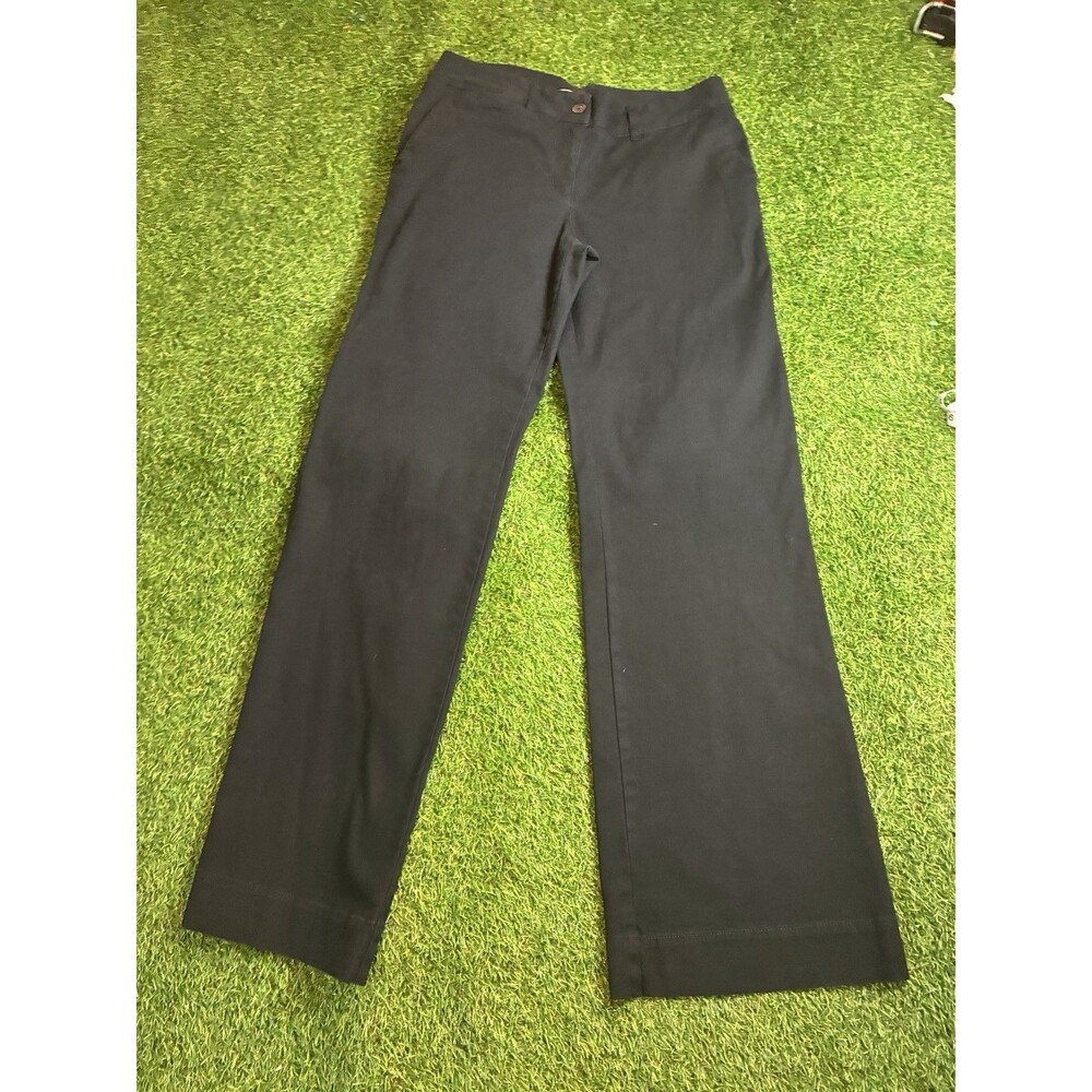 New York & Company Tall Dress Pants Women’s 8 Tall Black Wide Leg Career